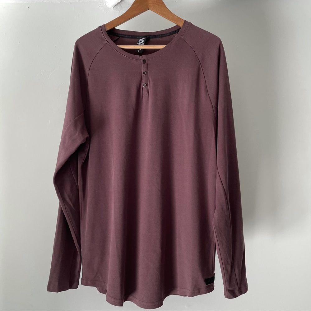 Men’s Alphalete Long Sleeve Henley